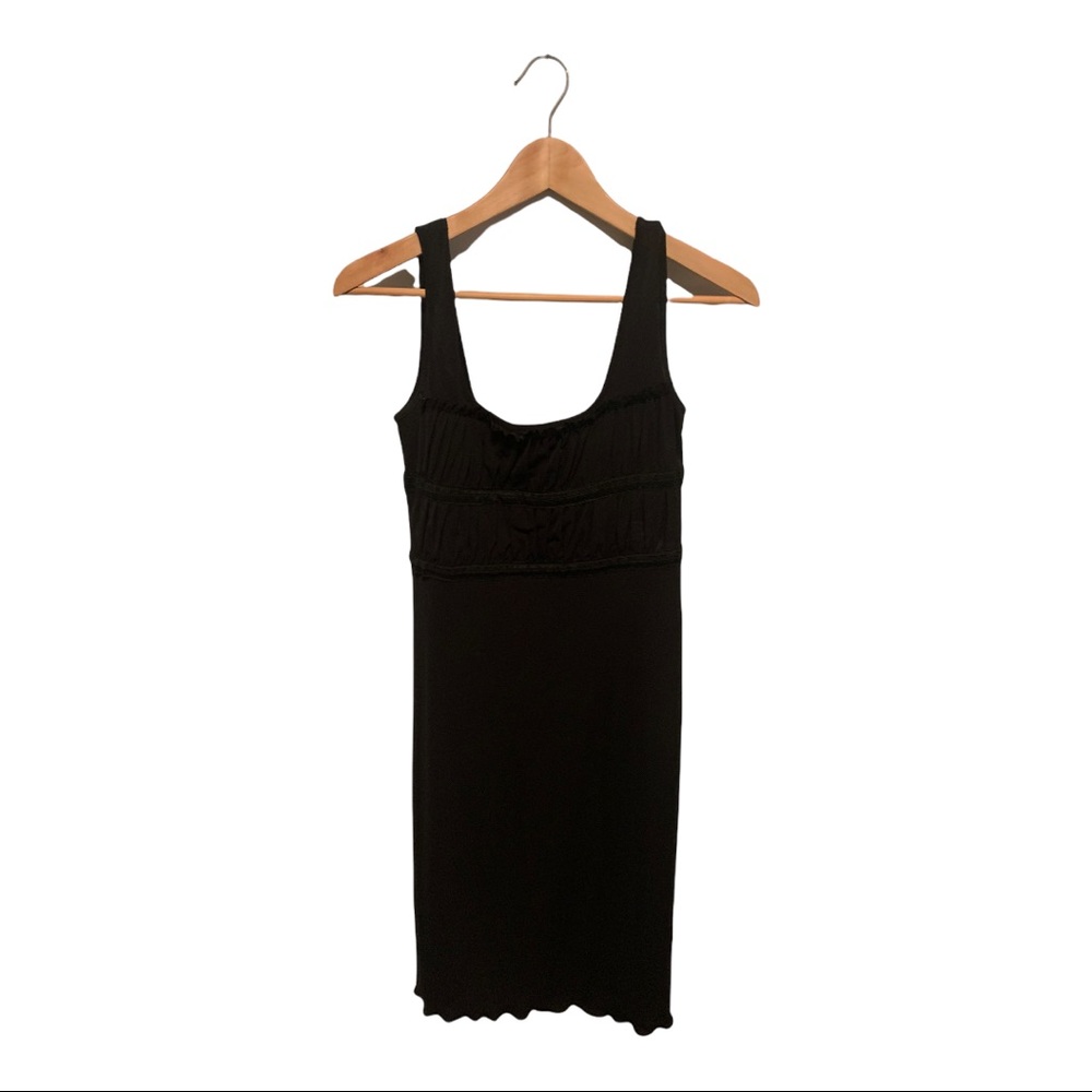 Black cocktail dress